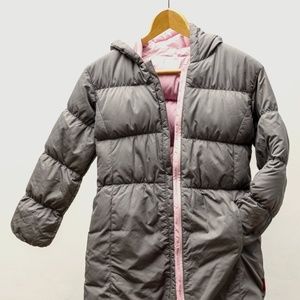OneKid reversible winter puffer coat size 5